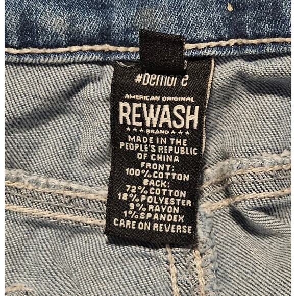 Women's benmore REWASH Distressed Jean Shorts Size 30 - Picture 3 of 5